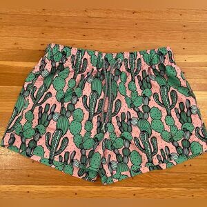 Boardies Apparel pink/green cactus swim shorts